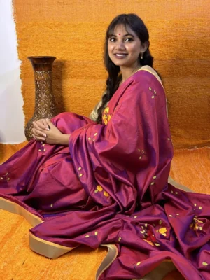 Gulmohar (#03)</br>Handwoven, Gulmohar Prints, a Story of Craftsmanship and Elegance